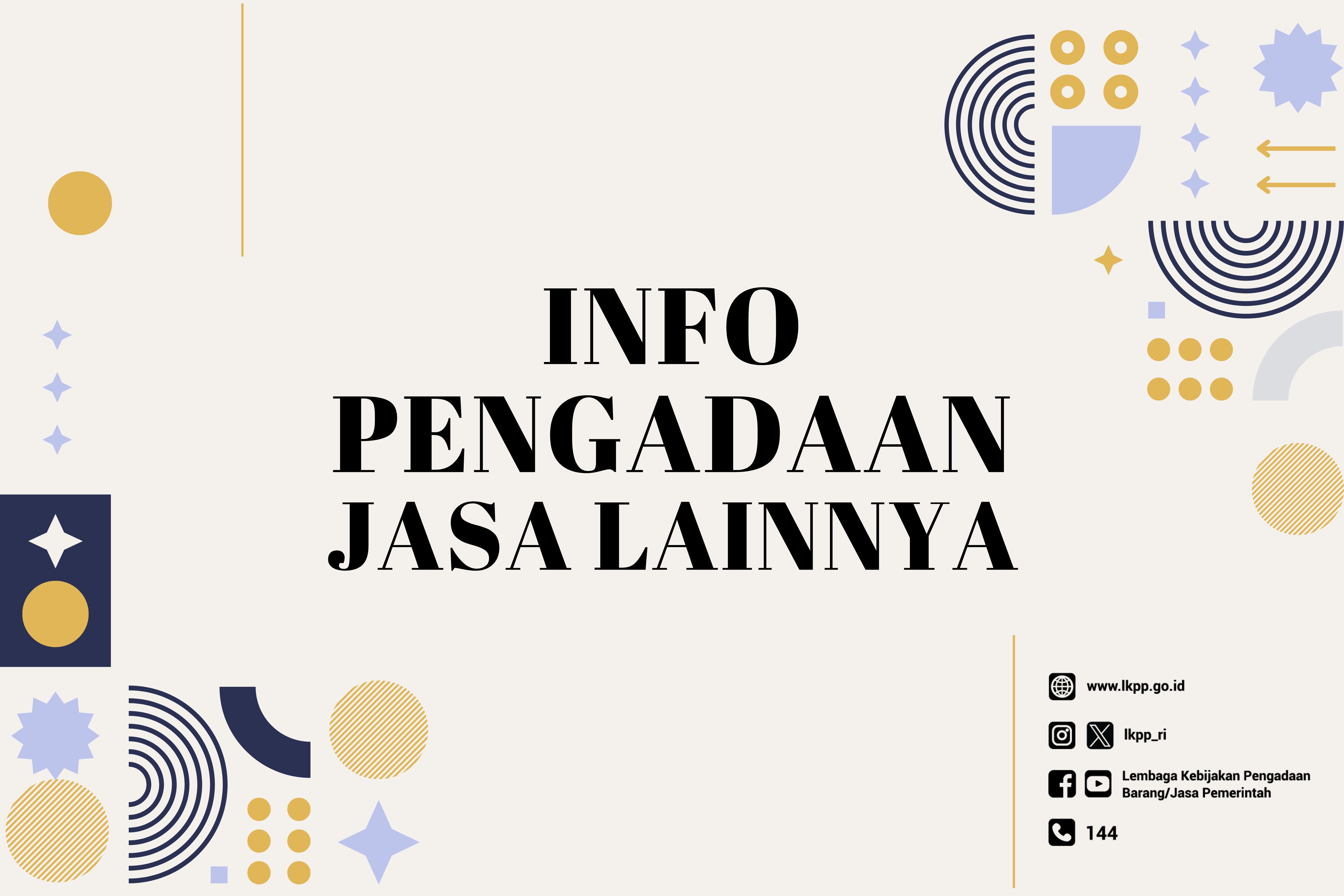 http://lkpp.go.id./Informasi Rekrutmen Jasa Lainnya Pengelola Kompetensi SDM PBJ